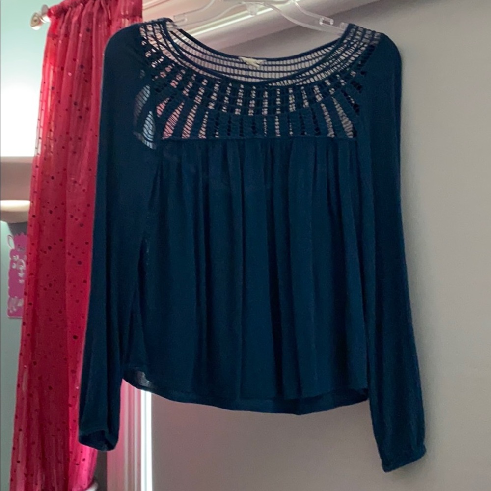 Blue Laced Shirt